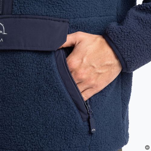 Bluza polar pentru bărbați KADVA RODIA albastru închis
