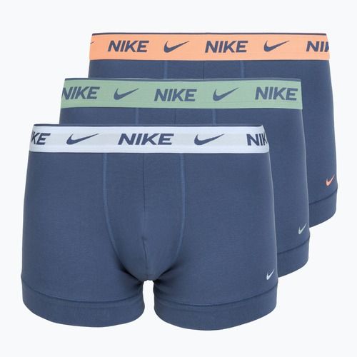Boxeri pentru bărbați Nike Cotton Stretch Trunk 3 pairs mineral