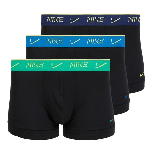 Boxeri pentru bărbați Nike Cotton Stretch Trunk 3 pairs herd