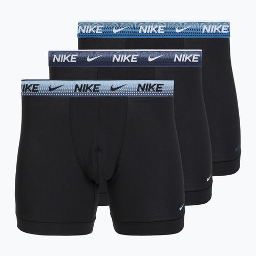 Boxeri pentru bărbați Nike Essential Cotton Stretch 3 pairs blue dawn