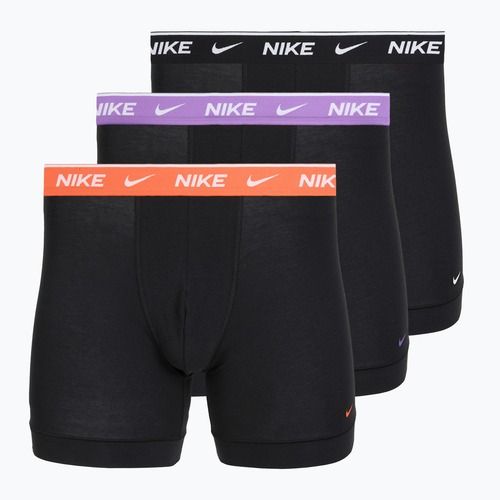 Boxeri pentru bărbați Nike Essential Cotton Stretch 3 pairs cinder black