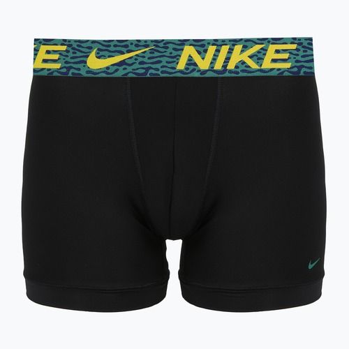 Boxeri pentru bărbați Nike Dri-Fit Essential Micro 3 pairs blklightcrimson/ brightcitron/evergreenaur