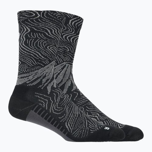 Șosete ASICS Fujitrail Graphic Crew black/cloud grey