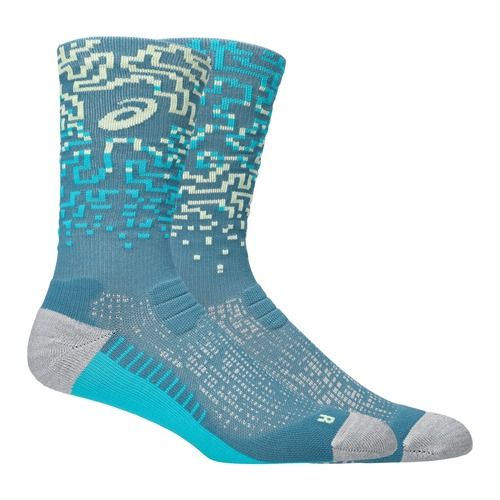 Șosete ASICS Performance Run Crew foggy teal/energy aqua