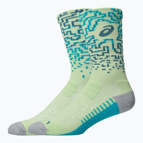 Șosete ASICS Performance Run Crew illuminate yellow/foggy teal