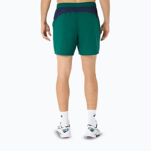 Pantaloni scurți de tenis pentru bărbați ASICS Padel Court 7IN jewel green