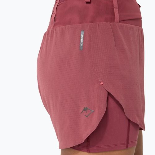 Pantaloni scurți de alergare pentru femei ASICS Fujitrail Elite brisket red