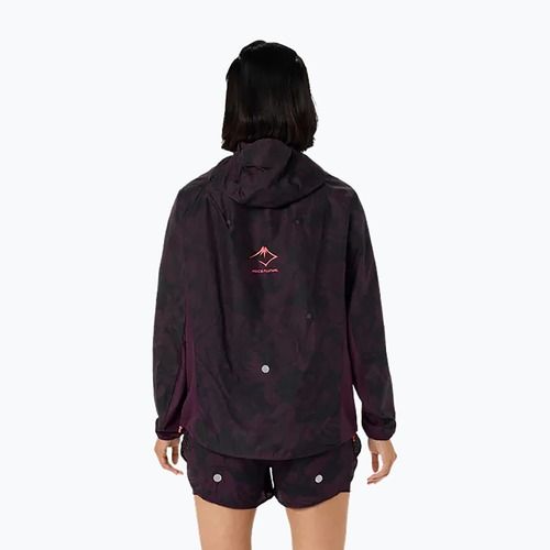 Geacă de alergare pentru femei Asics Fujitrail Packable Jacket dark aubergine