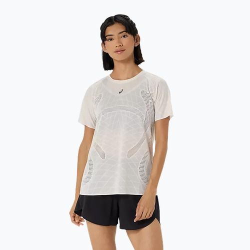 Tricou de alergare pentru femei ASICS Metarun Top crem