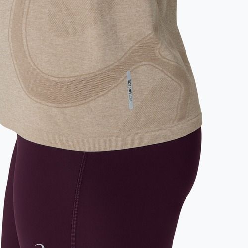 Tricou de alergare pentru femei Asics Road Seamless Ss Top greige