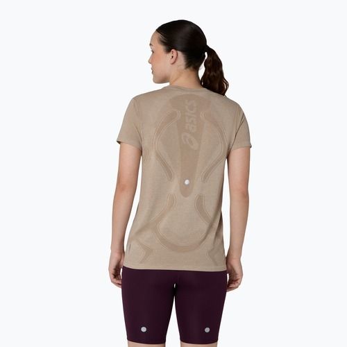Tricou de alergare pentru femei Asics Road Seamless Ss Top greige