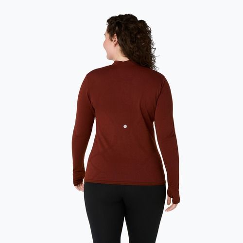 Bluză termoactivă pentru femei ASICS Road Winter Seamless Top singed red