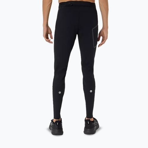 Colanți de alergare pentru bărbați ASICS Road Winter performance black
