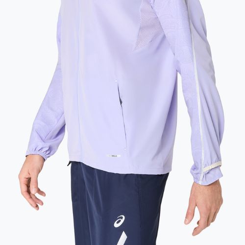 Geacă de alergare pentru bărbați ASICS Road Lite-Show Jacket vapor