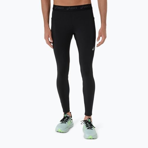 Colanți de alergare pentru bărbați ASICS Road Tight performance black