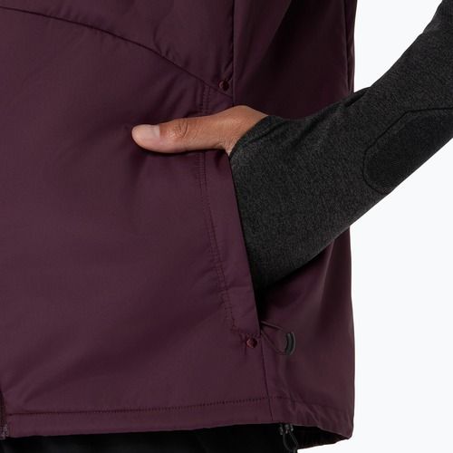 Vestă de alergare pentru bărbați Asics Road Winter Gilet dark currant