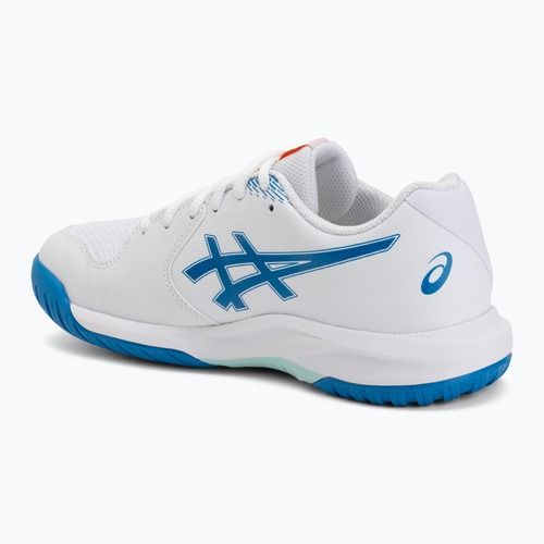 Încălțăminte de tenis pentru copii ASICS Gel-Dedicate 9 GS white/directoire blue