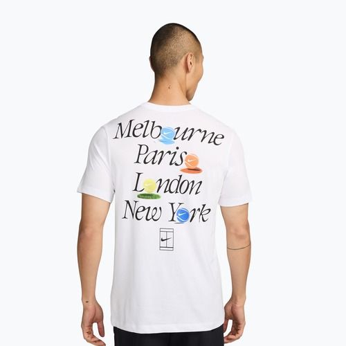 Tricou pentru bărbați Nike Court Dri-Fit white