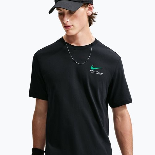 Tricou pentru bărbați Nike Court Dri-Fit black