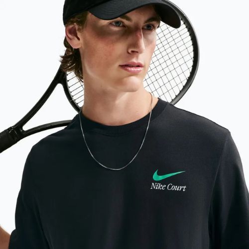 Tricou pentru bărbați Nike Court Dri-Fit black