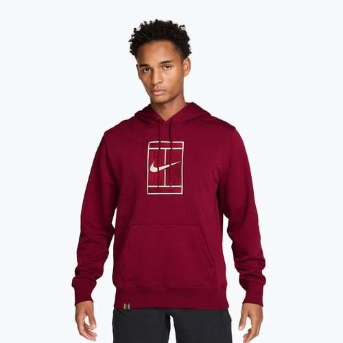 Bluză pentru bărbați Nike Court team red/pale ivory