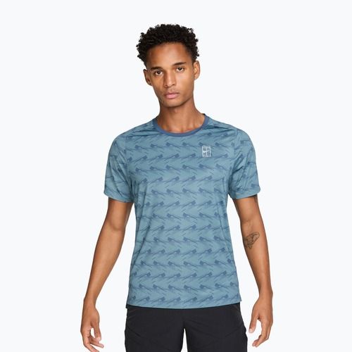 Tricou pentru bărbați Nike Court Advantage new slate/new slate/white
