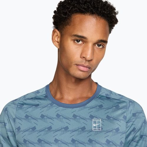 Tricou pentru bărbați Nike Court Advantage new slate/new slate/white