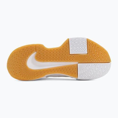 Încălțăminte de tenis pentru femei Nike GP Challenge Pro white/summit white/linen/light orewood brown