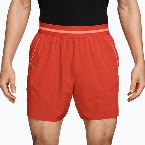 Pantaloni scurți de tenis pentru bărbați Nike Court Dri-Fit Advantage 6" picante red/atomic pink/atomic pink