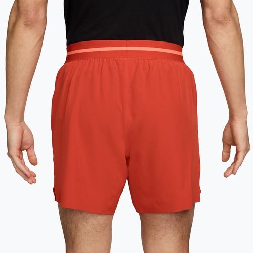 Pantaloni scurți de tenis pentru bărbați Nike Court Dri-Fit Advantage 6" picante red/atomic pink/atomic pink