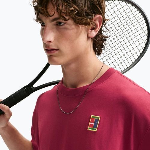Tricou polo Nike Court Max90 Team Red