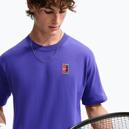 Tricou polo Nike Court Max90 Dark Concord
