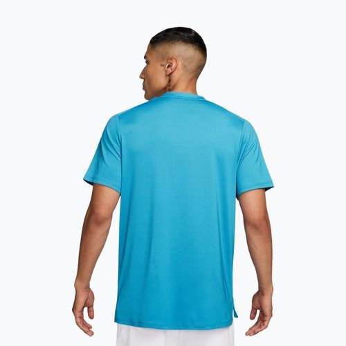 Tricou pentru bărbați Nike Court Dri-Fit Advantage baltic blue/black