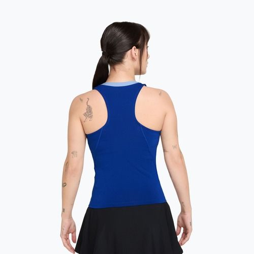 Tricou pentru femei Nike Court Dri-Fit Advantage old royal/white