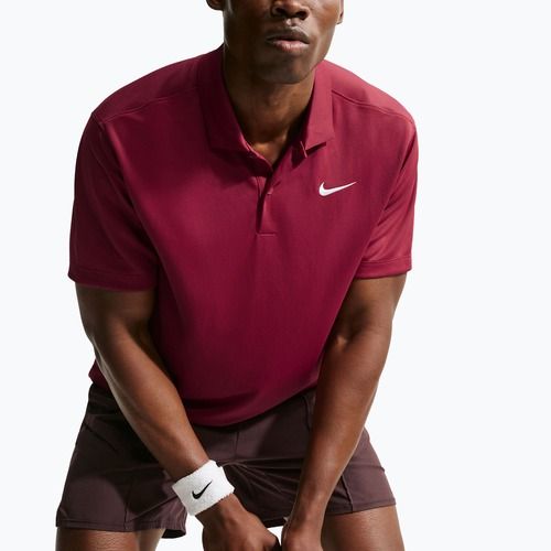 Tricou de tenis pentru bărbați Nike Court Dri-FIT Team Red/White