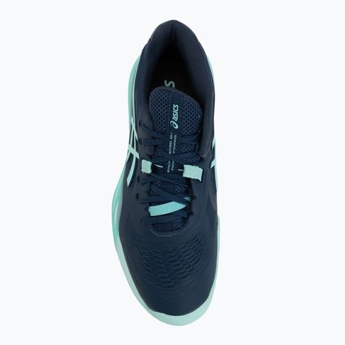 Încălțăminte de tenis pentru bărbați ASICS Gel-Resolution X night sky/illuminate mint