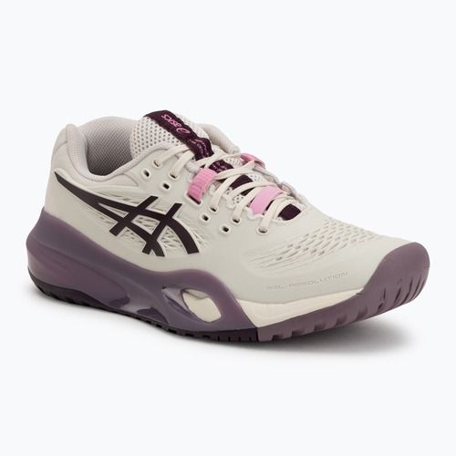 Încălțăminte de tenis pentru femei ASICS Gel-Resolution X soft oat/dark aubergine