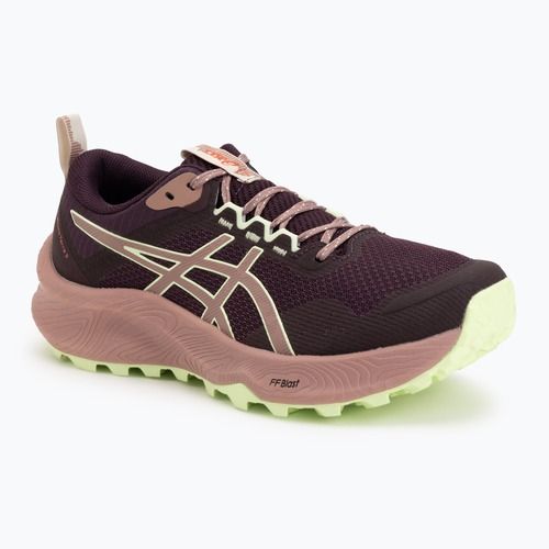 Încălțăminte de alergare pentru femei Asics Trabuco Terra 3 Dark Aubergine/Illuminate Yellow
