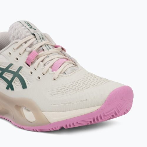 Încălțăminte de padel pentru femei Asics Gel-Resolution X Padel Soft Oat/Jewel Green