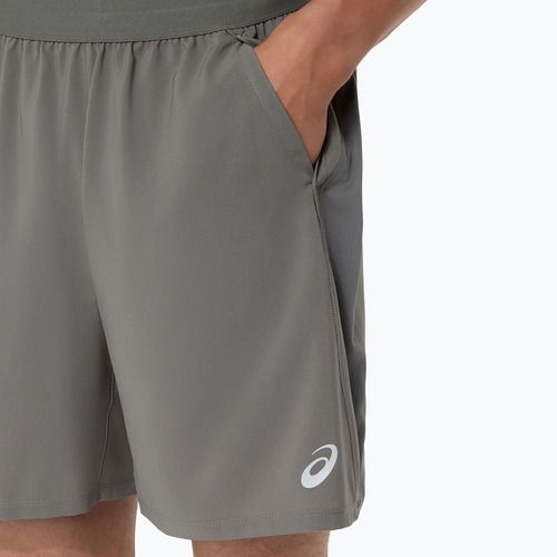 Pantaloni scurți de alergare pentru bărbați Asics Road 7In Short Truffle Grey