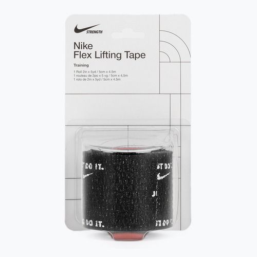 Bandaj elastic coeziv Nike Strenght Flex Lifting Tape black/white