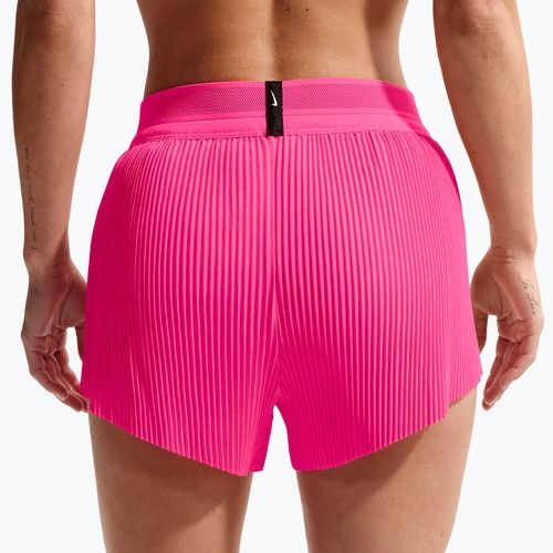 Pantaloni scurți de alergare pentru femei Nike AeroSwift Dri-Fit ADV Mid-Rise 3" hyper pink/black