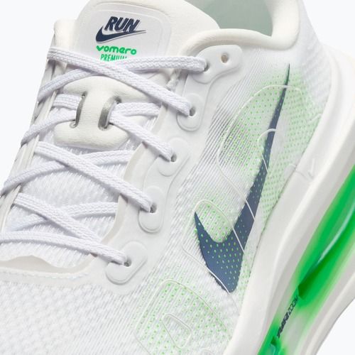 Încălțăminte de alergare pentru bărbați Nike Vomero Premium white/green spark/midnight navy