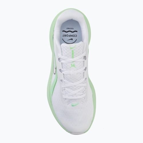 Încălțăminte de alergare pentru femei Nike Downshifter 14 white/cucumber calm/illusion green/white
