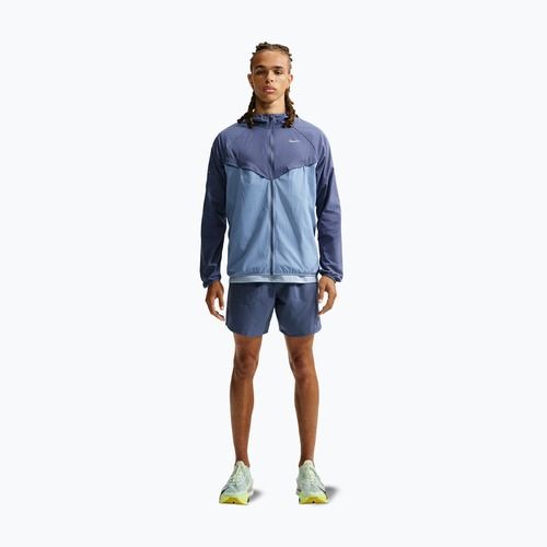Pantaloni scurți de alergare pentru bărbați Nike Stride Dri-Fit Brief-Lined 7" diffused blue