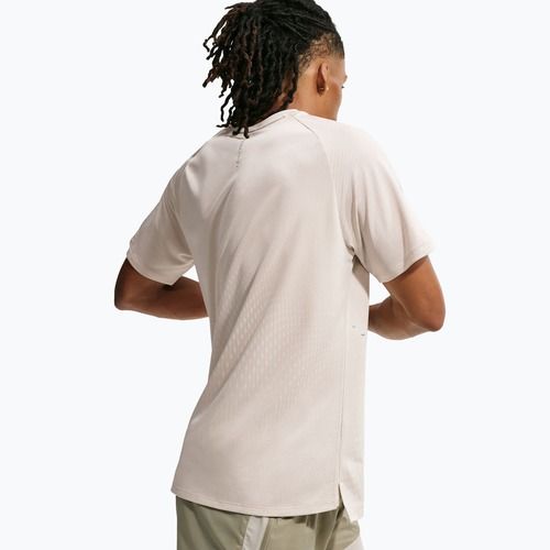 Tricou de alergare pentru bărbați Nike Stride cream Ii/sail
