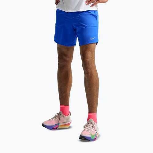 Pantaloni scurți de alergare pentru bărbați Nike Stride Dri-Fit 2in1 7" hyper royal