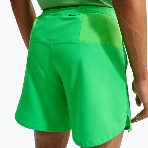 Pantaloni scurți bărbați Nike Stride Dri-Fit Brief-Lined 5" green spark