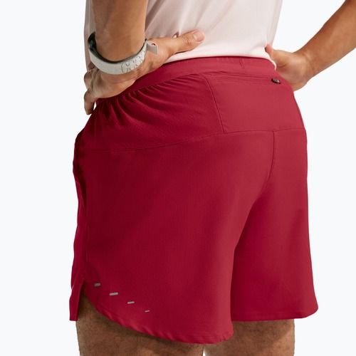 Pantaloni scurți pentru bărbați Nike Stride Dri-Fit Brief-Lined 5" tough red