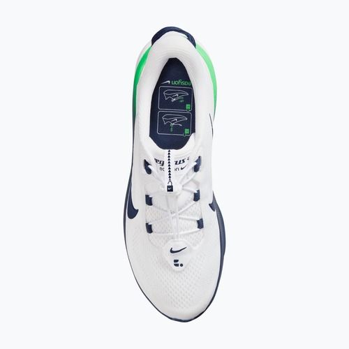 Încălțăminte de alergare pentru bărbați Nike Pegasus 42 EasyOn white/green spark/midnight navy